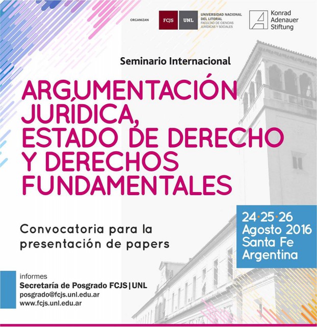 Seminario Internacional de Argumentación Jurídica – UNL